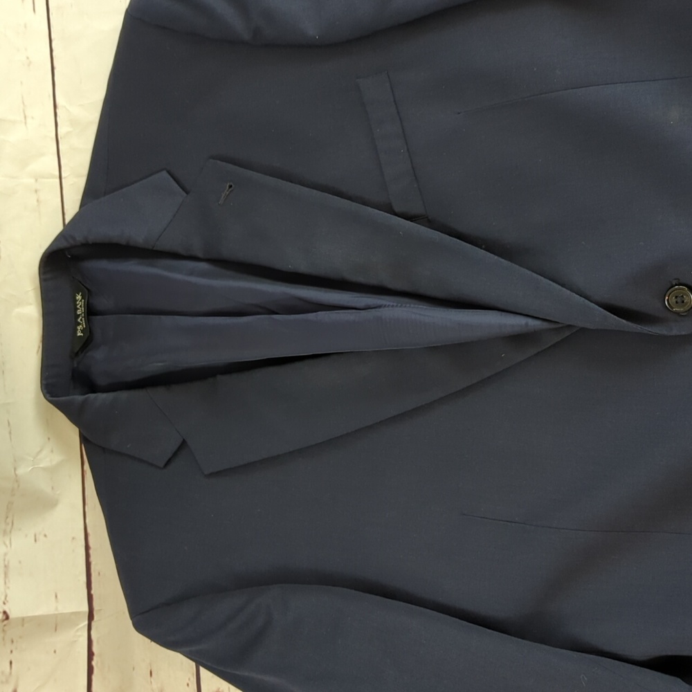 Jos. A. Bank Signature Collection Blazer, sports coat suit jacket, elbow patches - Picture 3 of 14